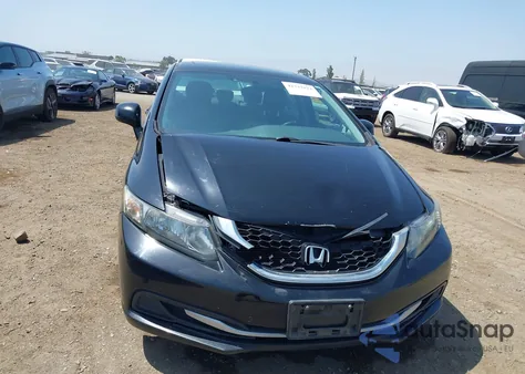 2013 Honda Civic Ex из США, поврежденный, VIN 19XFB2F87DE257909
